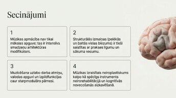 Презентация 'Kā muzikālā apmācība ietekmē kognitīvo attīstību', 14.