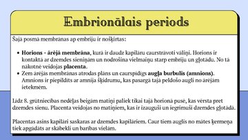 Презентация 'Cilvēka embrionālā attistība', 5.