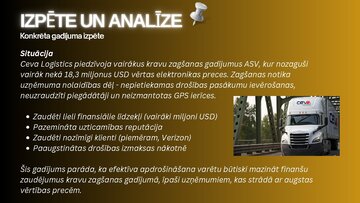 Презентация 'Kravas apdrošināšanas izmaksu un risku ietekme', 9.