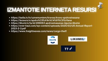 Презентация 'Kravas apdrošināšanas izmaksu un risku ietekme', 15.