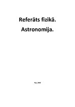 Реферат 'Astronomija', 1.
