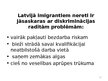 Презентация 'Migrācija Latvijā', 21.