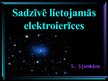 Презентация 'Sadzīvē lietojamās elektroierīces', 1.