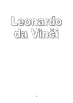 Реферат 'Pētījums par Leonardo da Vinči', 1.