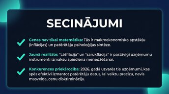 Презентация 'Lielveikalu cenošanas stratēģijas un to ietekme uz patērētāju izvēli Latvijā un ', 15.
