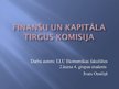 Презентация 'Finanšu un kapitāla tirgus komisija', 1.
