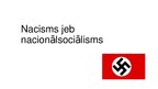 Презентация 'Nacisms jeb nacionālsociālisms', 1.