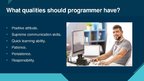 Презентация 'Who Is a Programmer', 6.