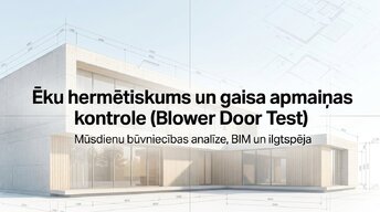 Презентация 'Ēku hermētiskums un gaisa apmaiņas kontrole', 1.