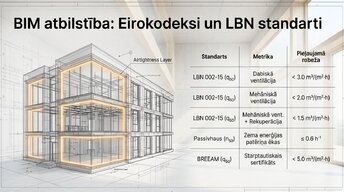 Презентация 'Ēku hermētiskums un gaisa apmaiņas kontrole', 6.