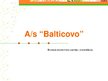 Презентация 'AS "Balticovo"', 1.
