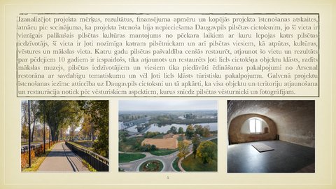 Презентация 'Daugavpils pilsētas īstenoto projektu analīze', 5.