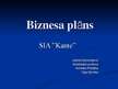 Презентация 'Biznesa plāns', 1.