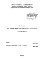 Дипломная 'SIA "Volars Būve" gada pārskata analīze un novērtēšana', 1.