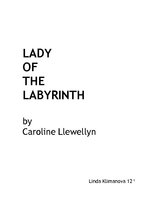 Реферат '"Lady of the Labyrint" by Caroline Llewellyn', 1.