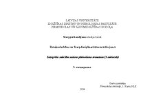 Презентация 'Integrēta mācību satura plānošana tematam (1 mēnesis)', 1.