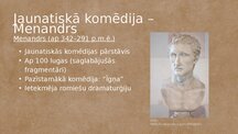 Презентация 'Antīkā komēdija', 6.