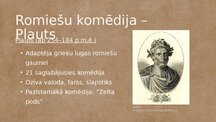 Презентация 'Antīkā komēdija', 7.