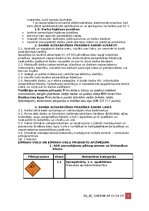 Образец документа 'Darba aizsardzības instrukcija darbam ar ķīmiskām vielām', 3.