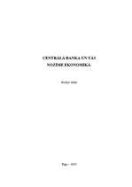 Реферат 'Centrālā banka un tās nozīme ekonomikā', 1.