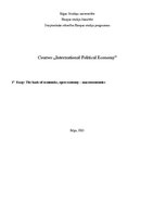 Конспект 'The Basic of Economics, Open Economy - Macroeconomics', 1.