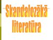 Презентация 'Skandalozā literatūra 20.gadsimtā', 2.