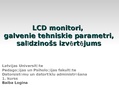 Презентация 'LCD monitori', 1.
