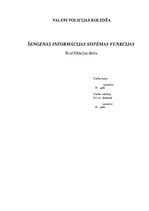 Дипломная 'Šengenas informācijas sistēmas funkcijas', 1.