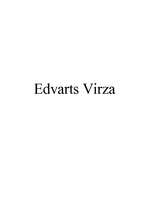 Реферат 'Edvarts Virza', 1.