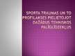 Презентация 'Sporta traumas un to profilakse, pielietojot dažādus tehniskos palīglīdzekļus', 1.