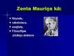 Презентация 'Zenta Mauriņa', 2.