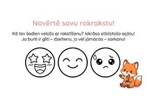 Презентация 'Rakstīsim glīti - darba lapa latviešu valodā', 10.