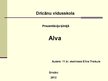 Презентация 'Alva', 1.