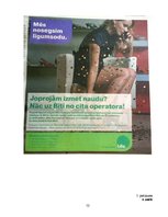 Реферат 'Neverbālie elementi uzņēmuma "Bite Latvija" 2009.gada drukāto mediju reklāmās', 52.
