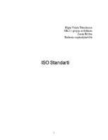 Реферат 'ISO standarti', 1.