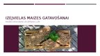 Презентация 'Izejvielas maizes gatavošanai', 1.