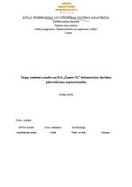 Отчёт по практике 'Tirgus tendenču analīze un SIA "Žanete SL" tirdznieciskās darbības pilnveidošana', 1.
