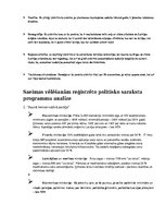 Конспект 'Saeimas vēlēšanām reģistrēto politisko sarakstu programmu analīze', 2.
