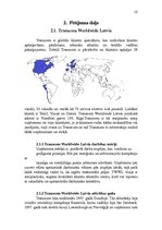 Отчёт по практике 'Personāla atlase uzņēmumā "Transcom Worldwide Latvia"', 13.