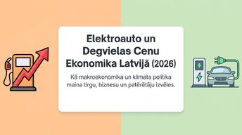 Презентация 'Elektroauto un degvielas cenu ekonomika Latvijā', 1.