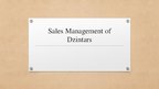 Презентация 'Sales Management of "Dzintars"', 1.