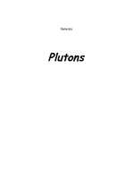 Конспект 'Plutons', 1.