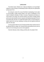 Дипломная 'Negodprātīga tiesību un pienākumu izmantošana Civilprocesā', 3.