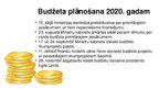 Реферат 'Valsts budžets 2020', 22.