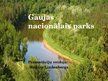 Презентация 'Gaujas Nacionālais parks', 1.