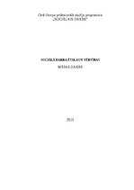 Эссе 'Sociālā darba ētika un vērtības', 1.