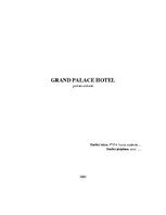 Отчёт по практике 'Viesnīca "Grand Palace Hotel"', 1.