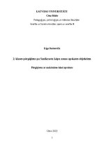 Реферат '2. klases pārgājiens pa Saulkrastu kāpu zonas apskates objektiem', 1.