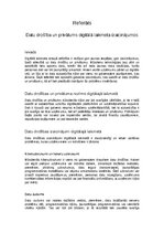 Конспект 'Datu drošība un privātums digitālā laikmeta izaicinājumos', 1.