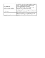 Конспект 'Discovering computers - memory - glossary', 8.